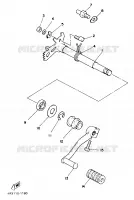 GEAR SHIFT LEVER for Yamaha XT 1988