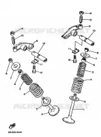 VALVE for Yamaha XT 1988