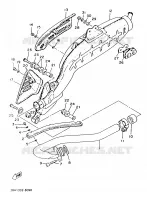 EXHAUST for Yamaha XT 1988