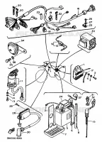 ELECTRICAL 1 for Yamaha XT 1988
