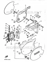 SIDE COVER for Yamaha XT 1989