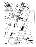 FRONT FORK for Yamaha XT 1989