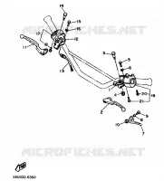 SWITCH / LEVER for Yamaha XT 1989