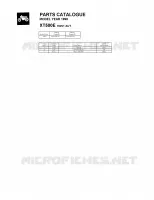 CATALOGUE for Yamaha XTE 1990