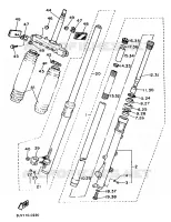 FRONT FORK for Yamaha XTE 1990