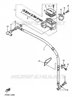 FRONT MASTER CYLINDER for Yamaha XTE 1990