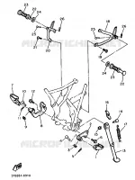 STAND / FOOTREST for Yamaha XTE 1990