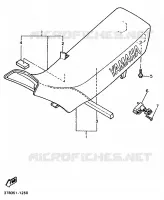 SEAT for Yamaha XTE 1993
