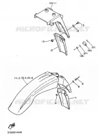 ALTERNATIVE CHASSIS 1 for Yamaha XTE 1993