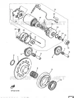 STARTER CLUTCH for Yamaha XTE 1996