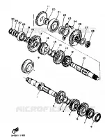 TRANSMISSION for Yamaha XTE 1996