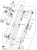 FRONT FORK for Yamaha XTE 1996