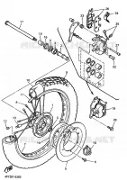 FRONT WHEEL for Yamaha XTE 1996