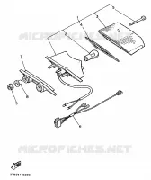 TAIL LIGHT for Yamaha XTE 1996