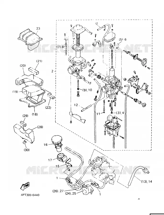 ALTERNATIVE ENGINE - FOR SWITZERLAND  Yamaha MOTO 600 1996 XTE  XT600E