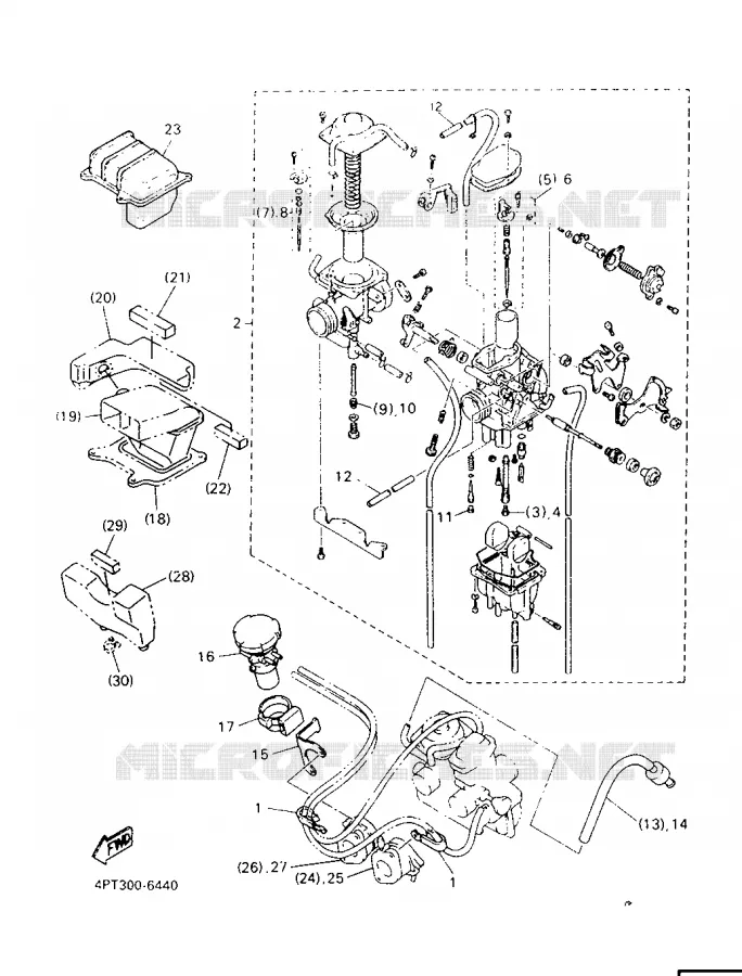 ALTERNATIVE ENGINE - FOR SWITZERLAND  Yamaha MOTO 600 1996 XTE  XT600E