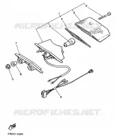 TAIL LIGHT for Yamaha XTE 1998