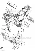 FRAME for Yamaha XTE 1998