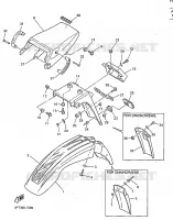 FENDER for Yamaha XTE 1998