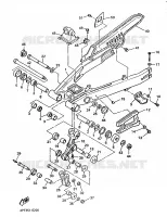 SWINGARM for Yamaha XTE 1998