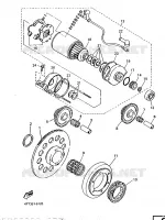 STARTER CLUTCH for Yamaha XTE 1998