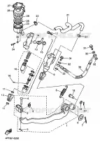 REAR BRAKE MASTER CYLINDER for Yamaha XTE 1998