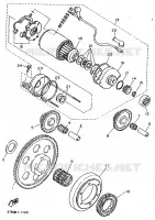 STARTER CLUTCH for Yamaha XTE 1994