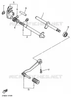 GEAR SHIFT SHAFT / LEVER for Yamaha XTE 1994