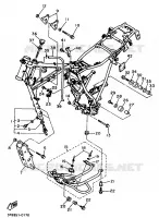 FRAME for Yamaha XTE 1994