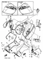 FUEL TANK for Yamaha XTE 1994