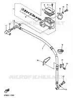 FRONT MASTER CYLINDER for Yamaha XTE 1994