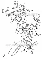 FENDER for Yamaha XTE 1993