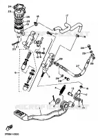 REAR BRAKE MASTER CYLINDER for Yamaha XTE 1993