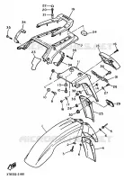 FENDER for Yamaha XT 1993