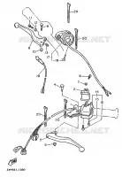 SWITCH / LEVER for Yamaha XT 1993