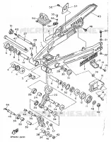 SWINGARM for Yamaha XT 1989