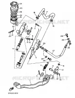 REAR BRAKE MASTER CYLINDER for Yamaha XT 1989