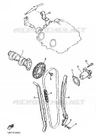 CAMSHAFT / TIMING CHAIN for Yamaha XT 1989