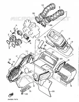 INTAKE for Yamaha XT 1989