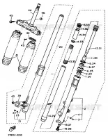 FRONT FORK for Yamaha XT 1991