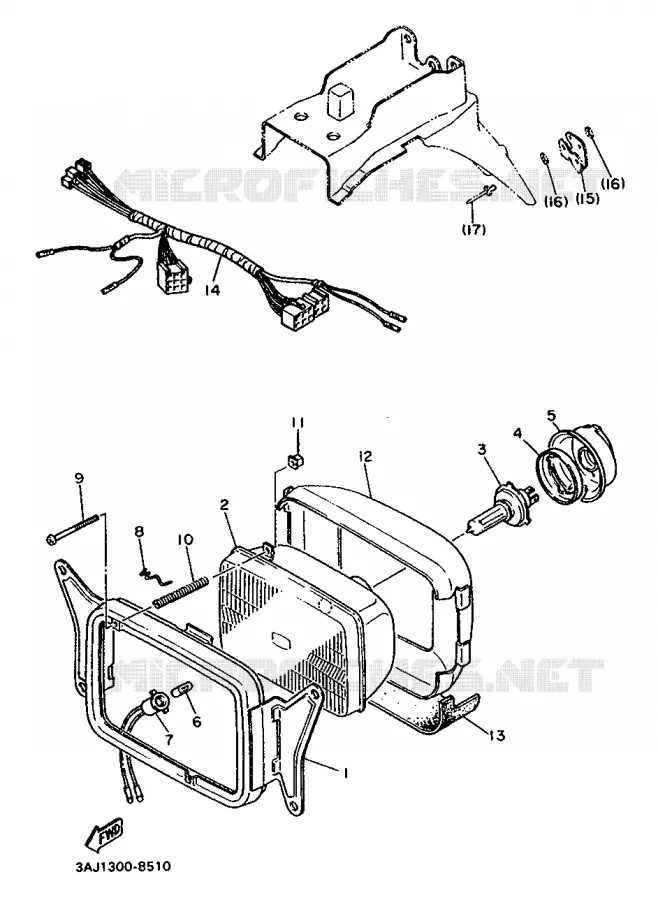 ALTERNATIVE CHASSIS / ELECTRICAL Yamaha MOTO 600 1988 XTZ  XT600Z