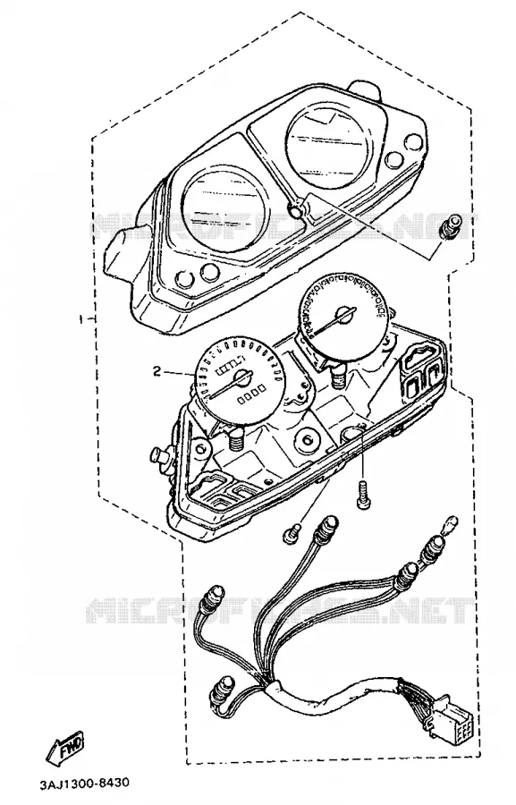 OPTIONAL PARTS Yamaha MOTO 600 1990 XTZ  XT600Z