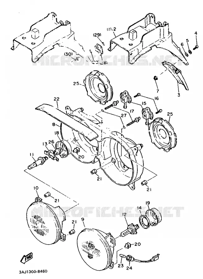 OPTIONAL PARTS Yamaha MOTO 600 1990 XTZ  XT600Z
