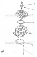 CYLINDER for Yamaha BOOSTER 1997