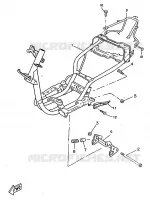 FRAME for Yamaha BOOSTER 1997