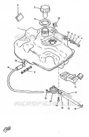 FUEL TANK for Yamaha BOOSTER 1997
