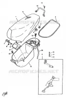 SEAT / CARRIER for Yamaha BOOSTER 1997