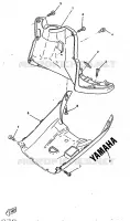 LEG SHIELD for Yamaha BOOSTER 1997