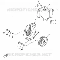AIR SHROUD & FAN for Yamaha BOOSTER 1997