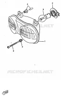HEADLIGHT for Yamaha BOOSTER 1997